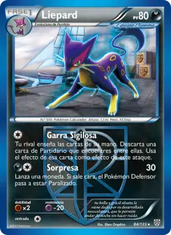 Liepard, Tormenta Plasma 84