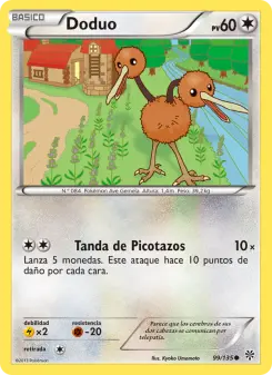 Doduo, Tormenta Plasma 99