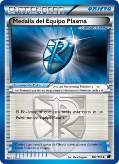 Medalla del Equipo Plasma, Glaciación Plasma 104