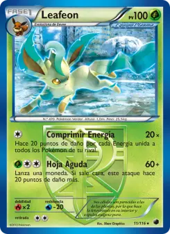 Leafeon, Glaciación Plasma 11