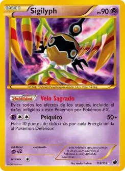Sigilyph, Glaciación Plasma 118