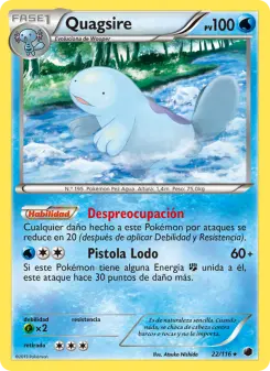 Quagsire, Glaciación Plasma 22
