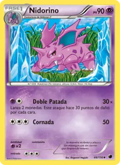 Nidorino, Glaciación Plasma 44