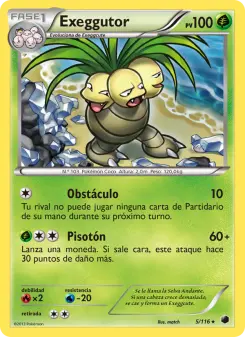 Exeggutor, Glaciación Plasma 5