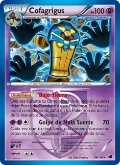 Cofagrigus, Glaciación Plasma 56