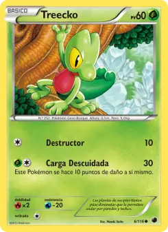 Treecko, Glaciación Plasma 6
