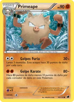 Primeape, Glaciación Plasma 60