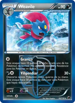 Weavile, Glaciación Plasma 66