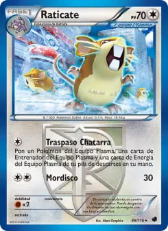Raticate, Glaciación Plasma 88