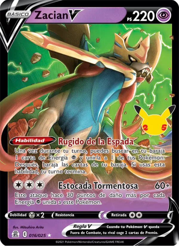 Zacian V, Celebraciones 16