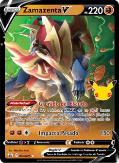 Zamazenta V, Celebraciones 18
