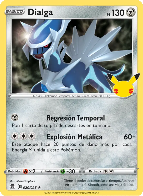 Dialga, Celebraciones 20