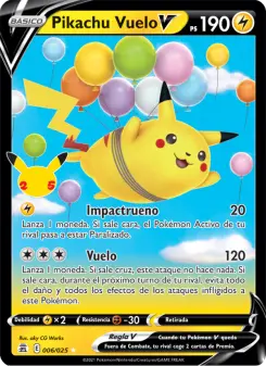 Pikachu Vuelo V, Celebraciones 6