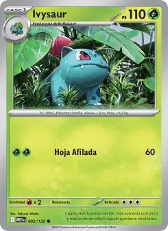 Ivysaur, Megaevolución 002