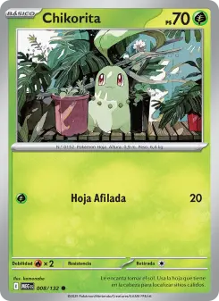 Chikorita, Megaevolución 008