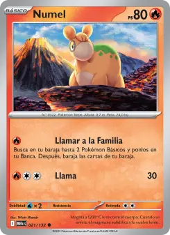 Numel, Megaevolución 021