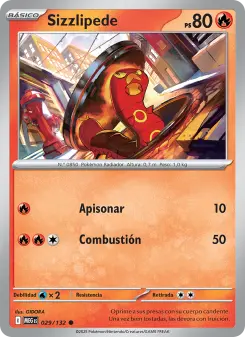 Sizzlipede, Megaevolución 029
