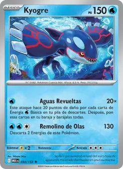 Kyogre, Megaevolución 034