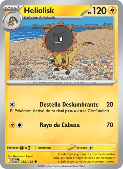 Heliolisk, Megaevolución 053