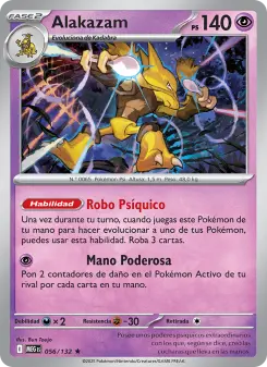 Alakazam, Megaevolución 056