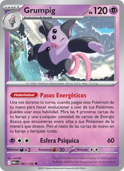 Grumpig, Megaevolución 063