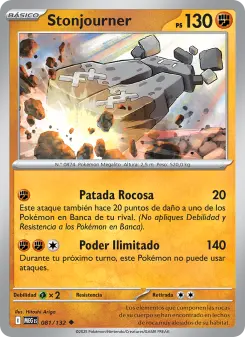 Stonjourner, Megaevolución 081