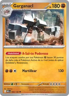 Garganacl, Megaevolución 084