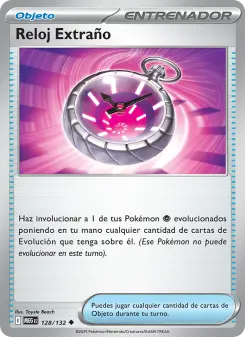 Reloj Extraño, Megaevolución 128