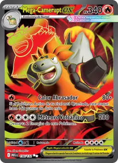 Mega-Camerupt ex, Megaevolución 156
