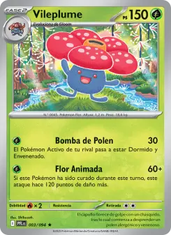 Vileplume, Fuegos Fantasmales 003