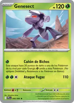 Genesect, Fuegos Fantasmales 008