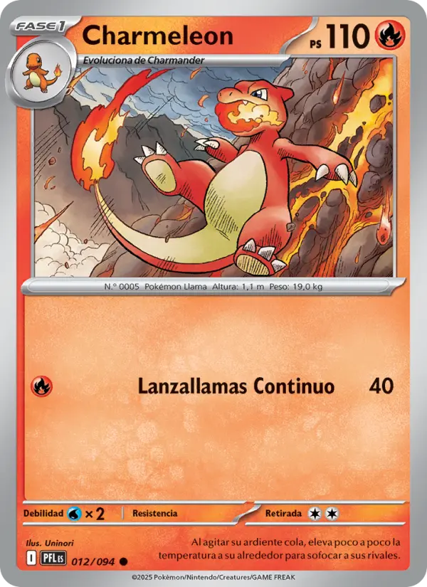 Charmeleon, Fuegos Fantasmales 012