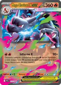 Mega-Charizard X ex, Fuegos Fantasmales 013