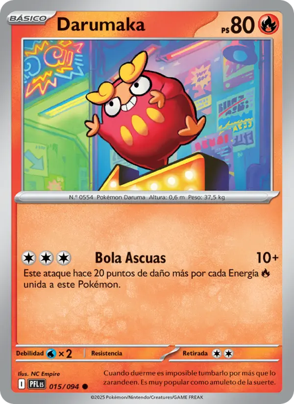 Darumaka, Fuegos Fantasmales 015