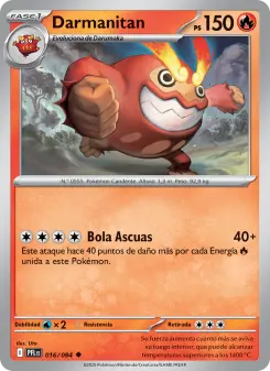 Darmanitan, Fuegos Fantasmales 016