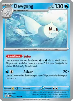 Dewgong, Fuegos Fantasmales 022