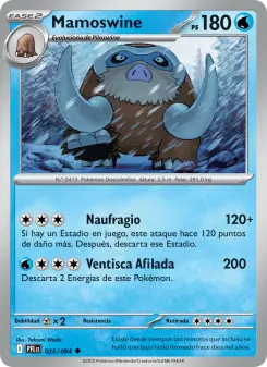 Mamoswine, Fuegos Fantasmales 025