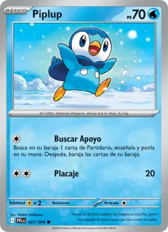 Piplup, Fuegos Fantasmales 027
