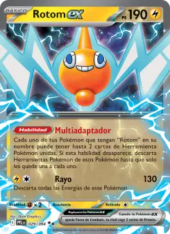 Rotom ex, Fuegos Fantasmales 029