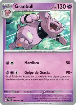 Granbull, Fuegos Fantasmales 038