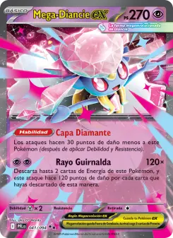 Mega-Diancie ex, Fuegos Fantasmales 041