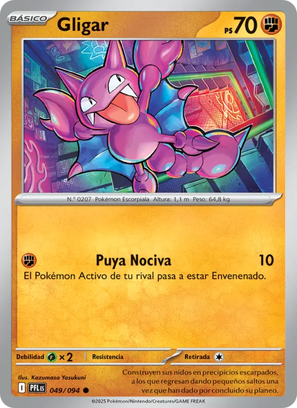 Gligar, Fuegos Fantasmales 049