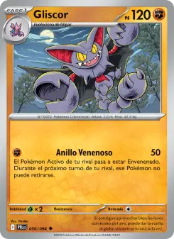 Gliscor, Fuegos Fantasmales 050