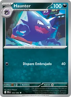 Haunter, Fuegos Fantasmales 055