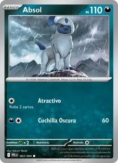 Absol, Fuegos Fantasmales 063