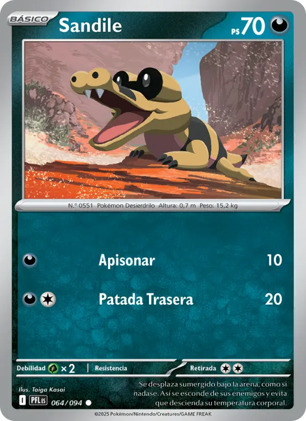 Sandile, Fuegos Fantasmales 064