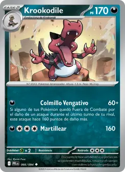 Krookodile, Fuegos Fantasmales 066