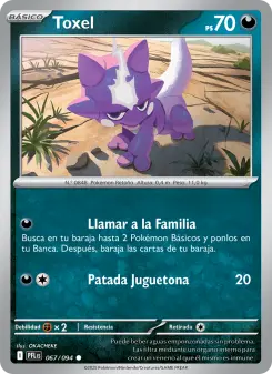 Toxel, Fuegos Fantasmales 067