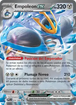 Empoleon ex, Fuegos Fantasmales 070