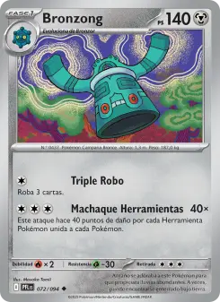 Bronzong, Fuegos Fantasmales 072